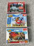 Puzzle zestaw: Cara, Super Wings i Bob budowniczy