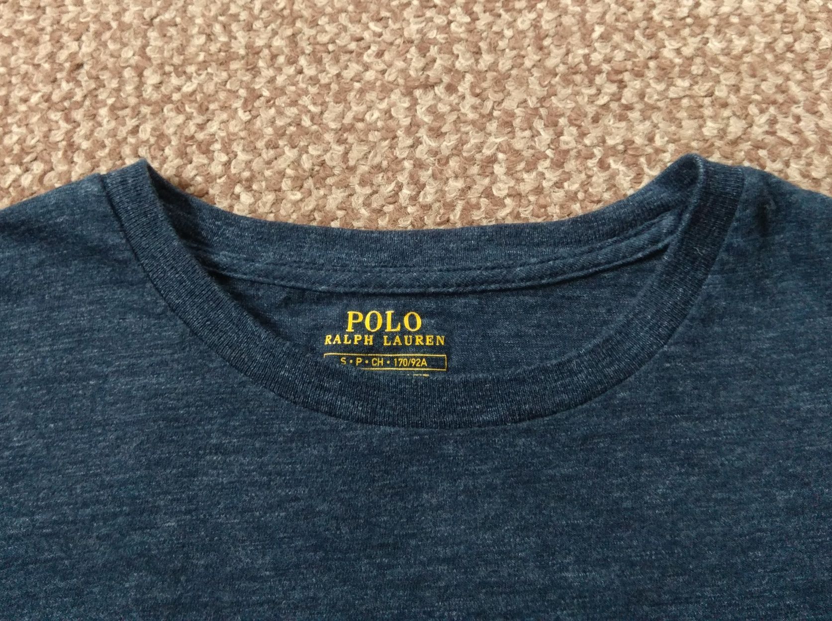 Ralph Lauren Polo лонгслів кофта custom slim fit оригінал S