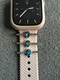 Biżuteryjne nakładki na paski Apple Watch