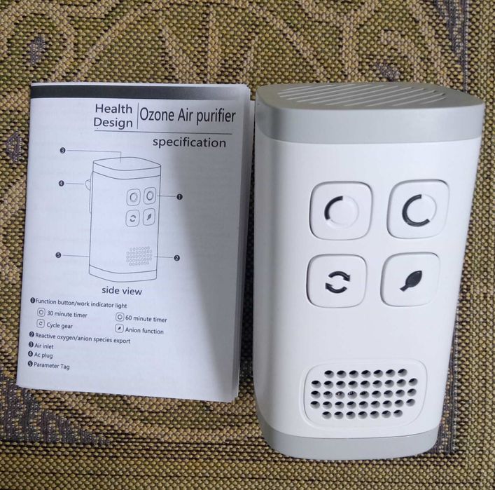 озоновий очищувач повітря, видаляє запахи