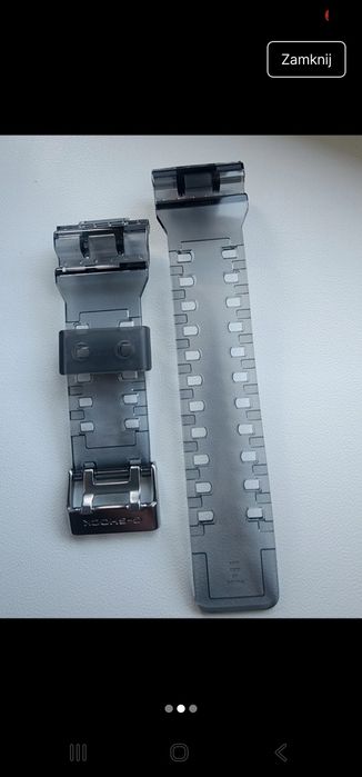 Oryginalny pasek do zegarka Casio G-SHOCK GA-700-1A, 700-1B, 700DC-1A