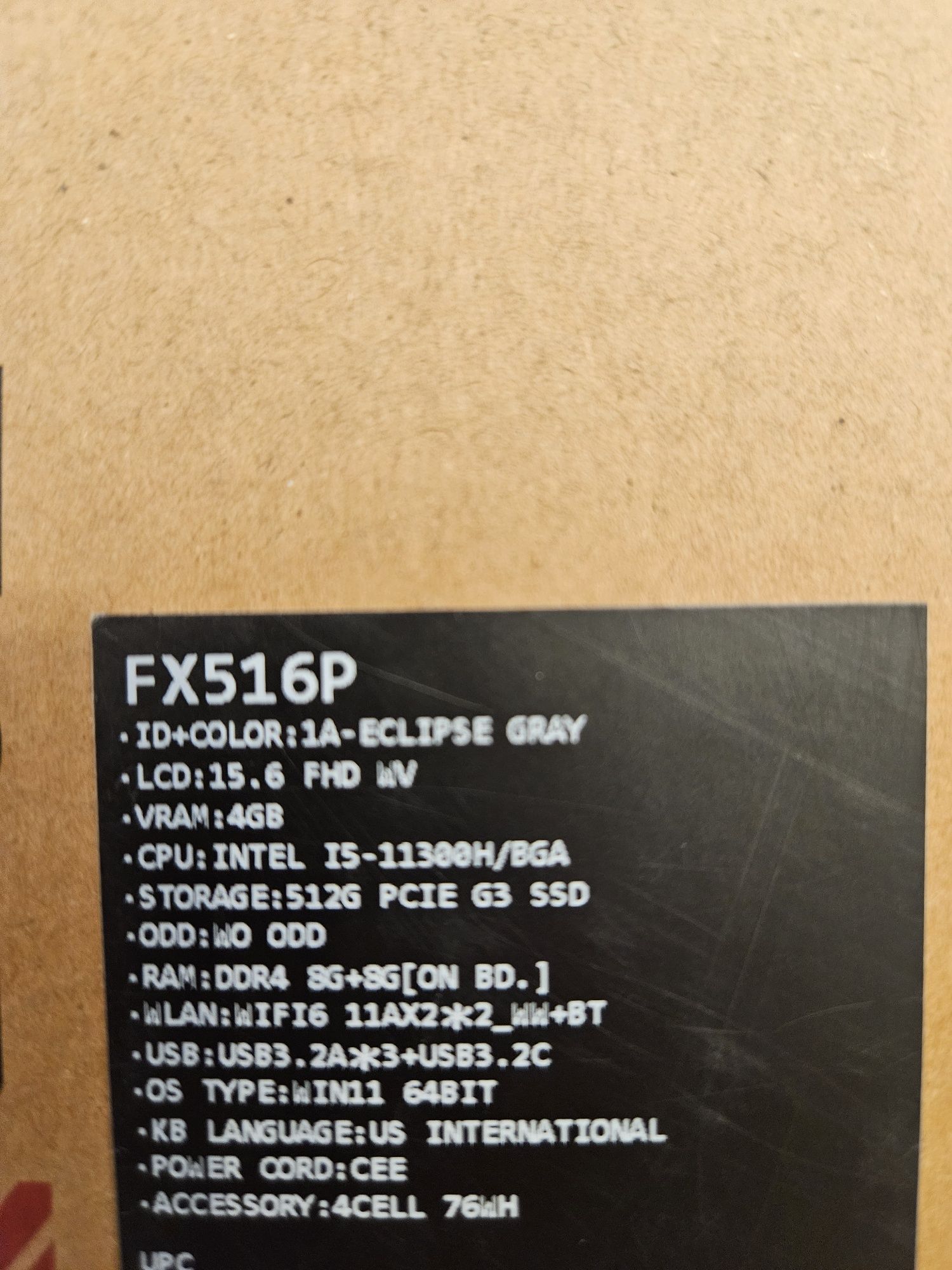 Asus Tuf Dash F15