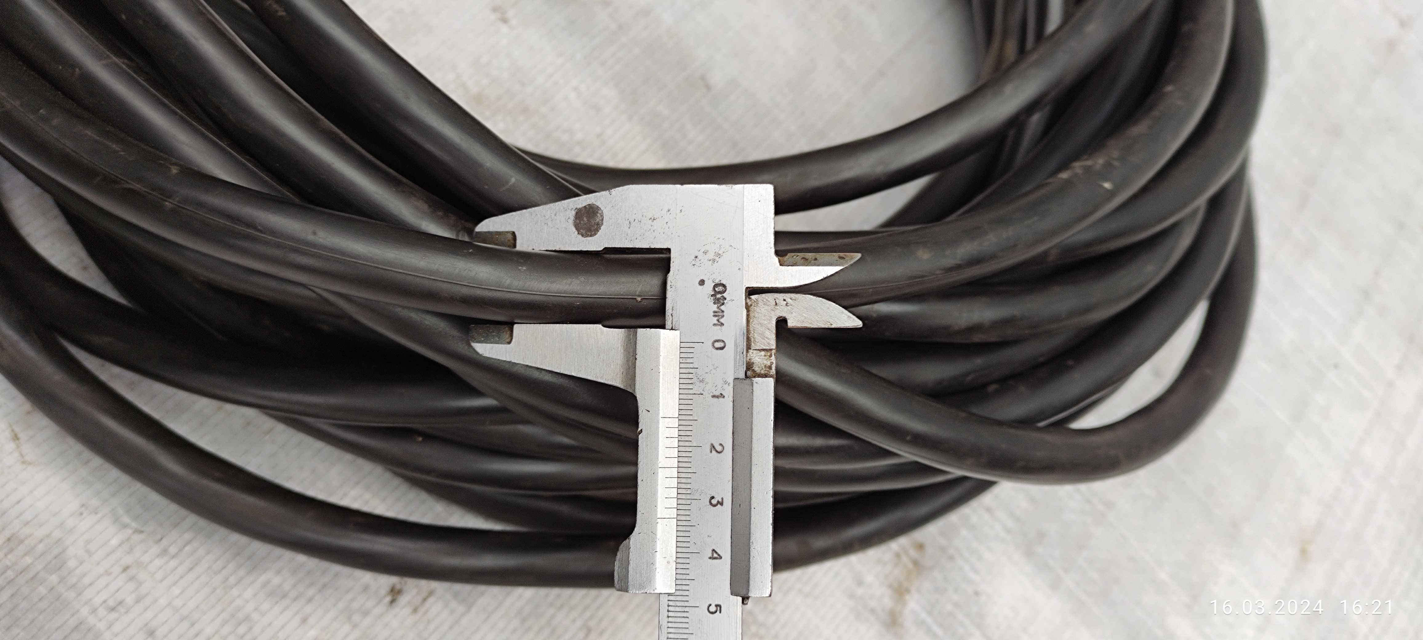 кабель-переноска силова гнучка 3х4 мм+ 1х2,5 мм