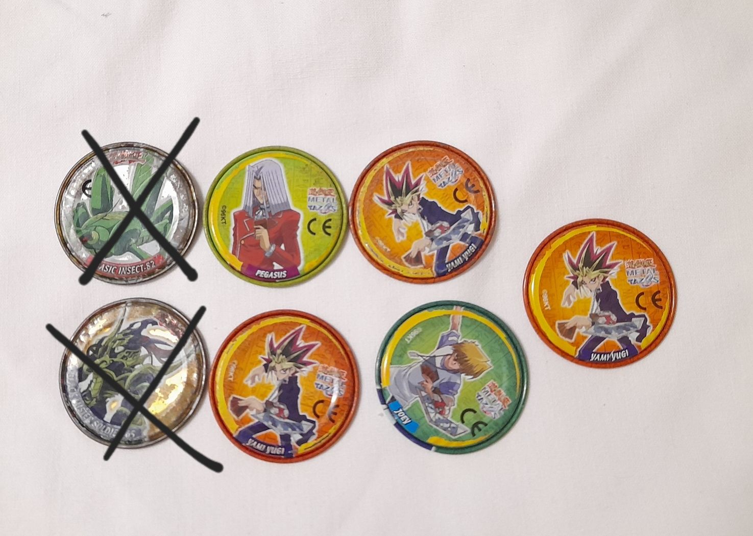 Conjunto de Tazos Yu-Gi-Oh