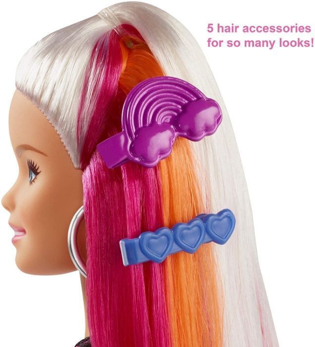 Кукла Барби Радужное сияние волос Barbie Rainbow Sparkle Hair Doll