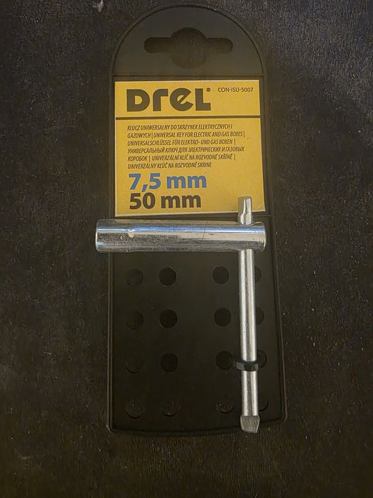 Klucz uniwersalny do skrzynek elektrycznych i gazowych