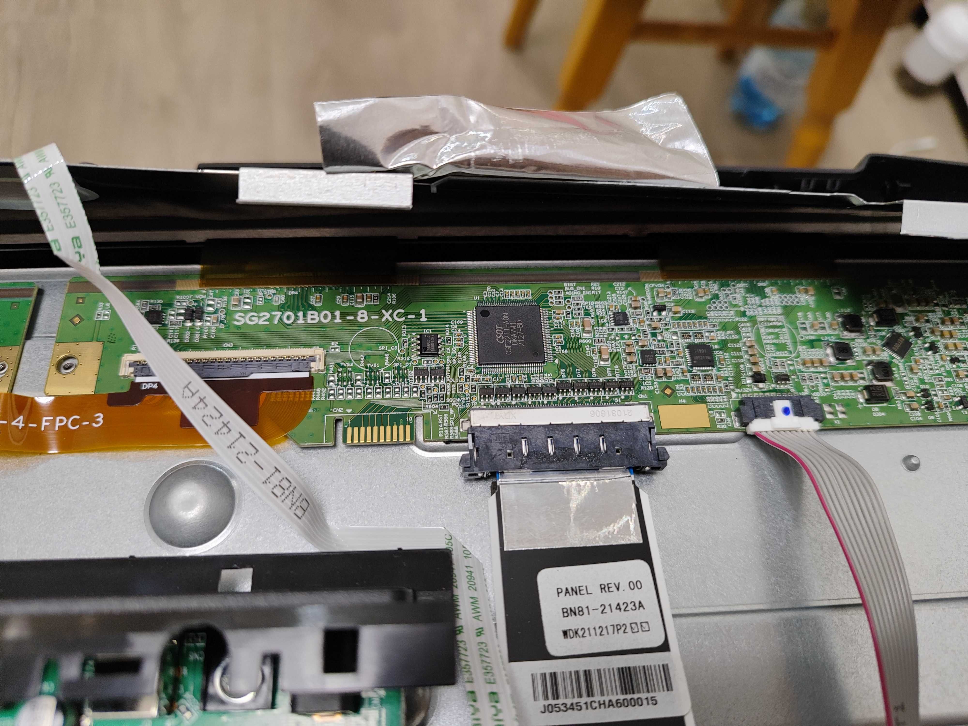 Mонитор Samsung Odyssey G3 S27AG300NI (LS24AG300NIXCI) разборка