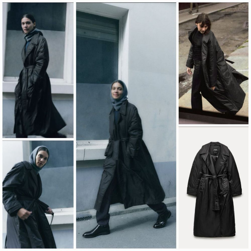 Пальто Zara S, M плащ куртка пуховик курточка весеннее