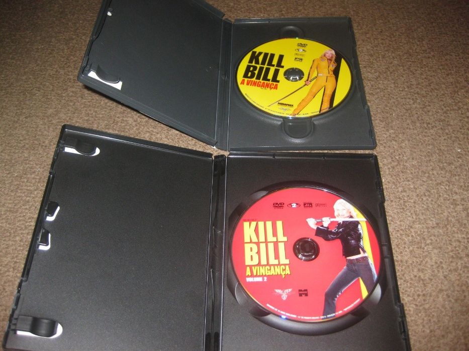 Colecção em DVD "Kill Bill" com Uma Thurman