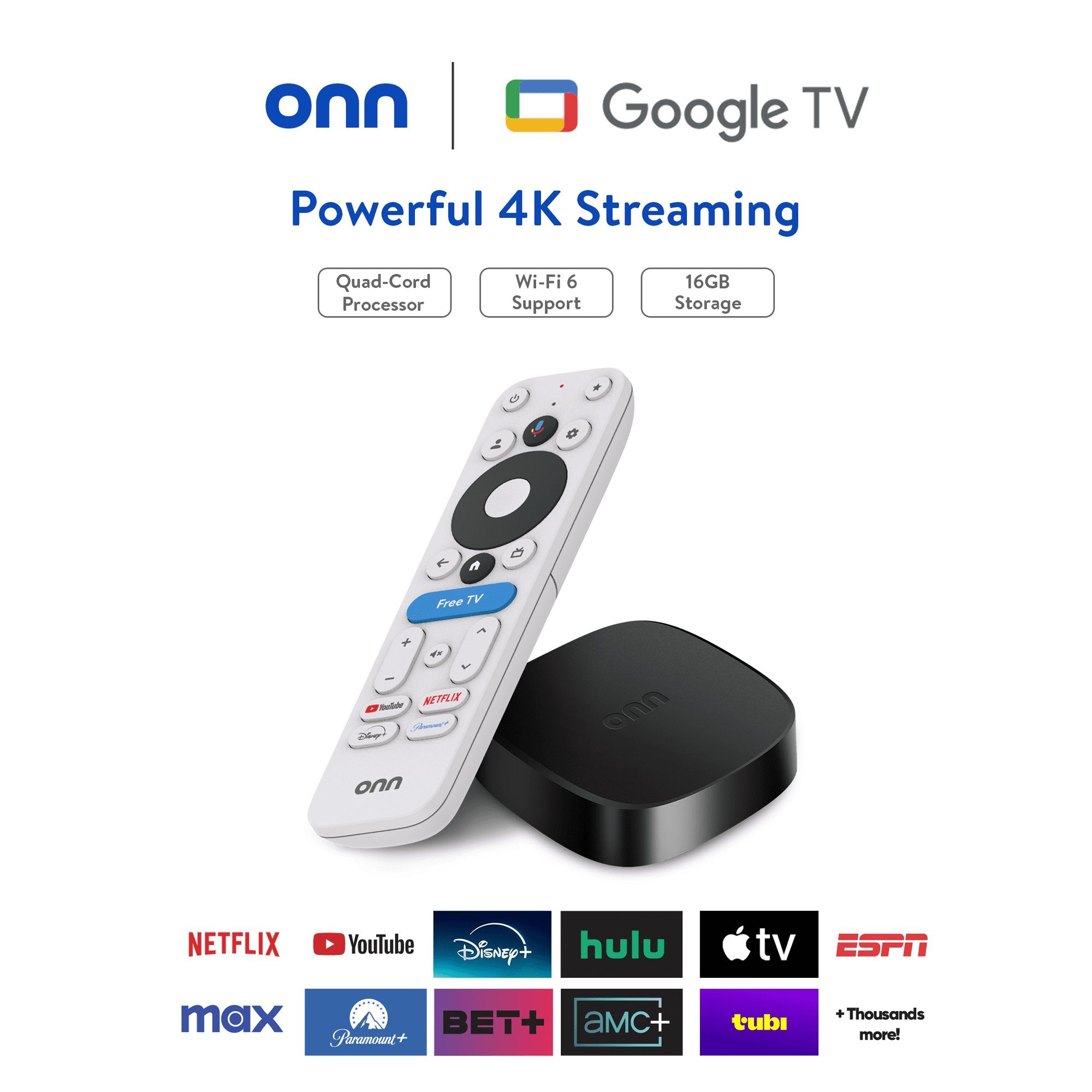 Onn Google TV 4K Plus 2025