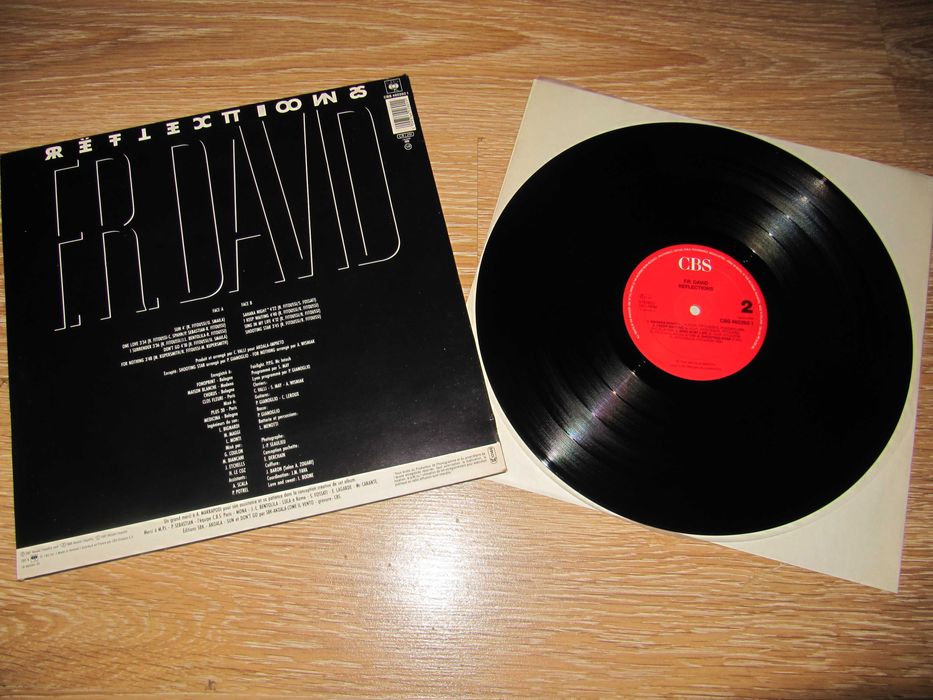 F.R. David - Reflections - 1987 - РЕДКАЯ Оригинальная Пластинка *NM