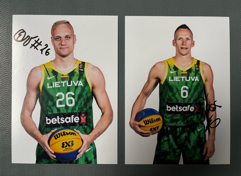 Autografy 3X3 Litwa