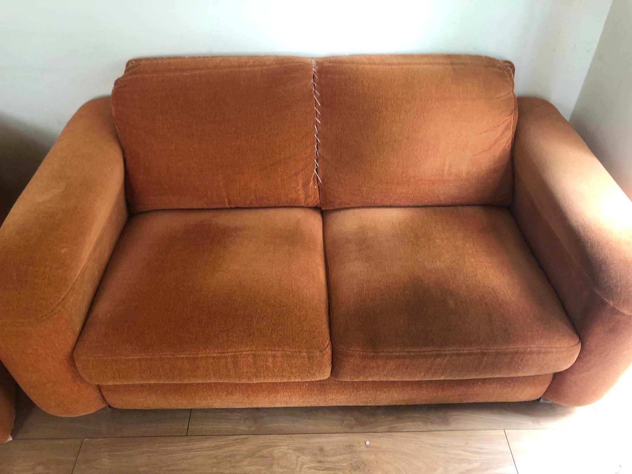 Komplet sofa i fotel + narzuta wymiarowa gratis