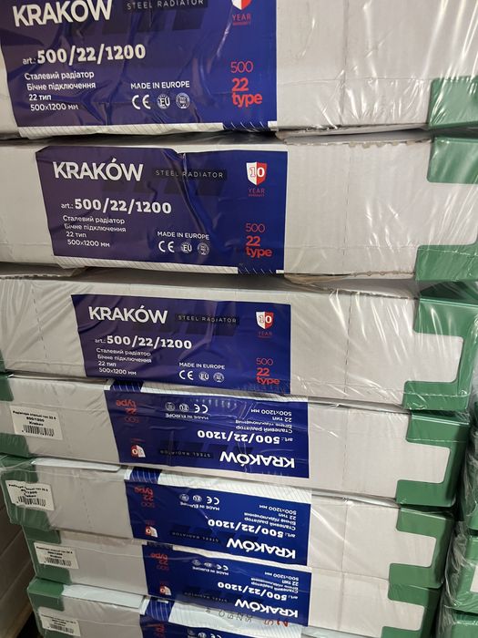 Стальные радиаторы отопления KRAKOW 22 тип