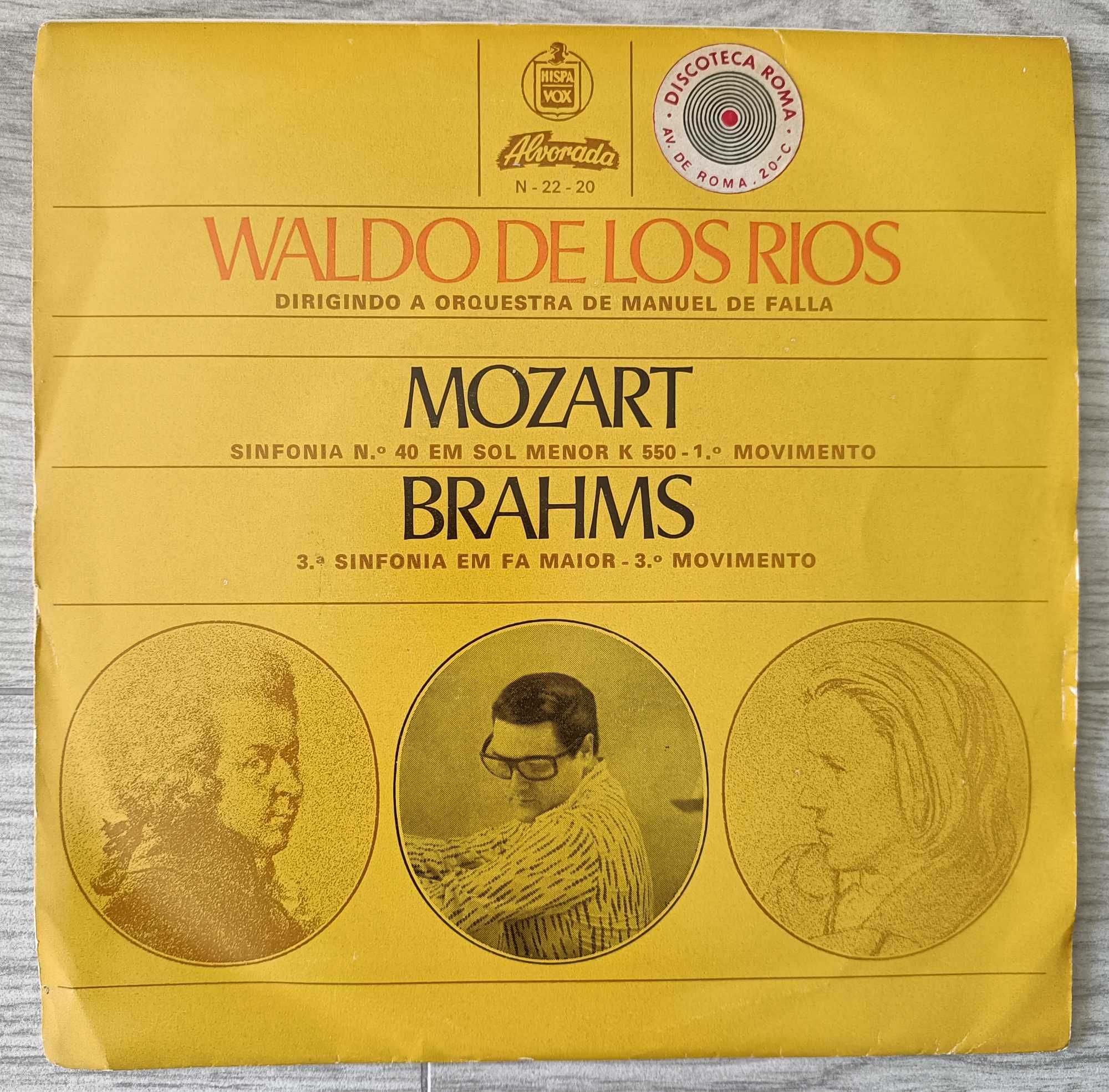 Waldo de los Rios - Mozart/Brahms - 7''