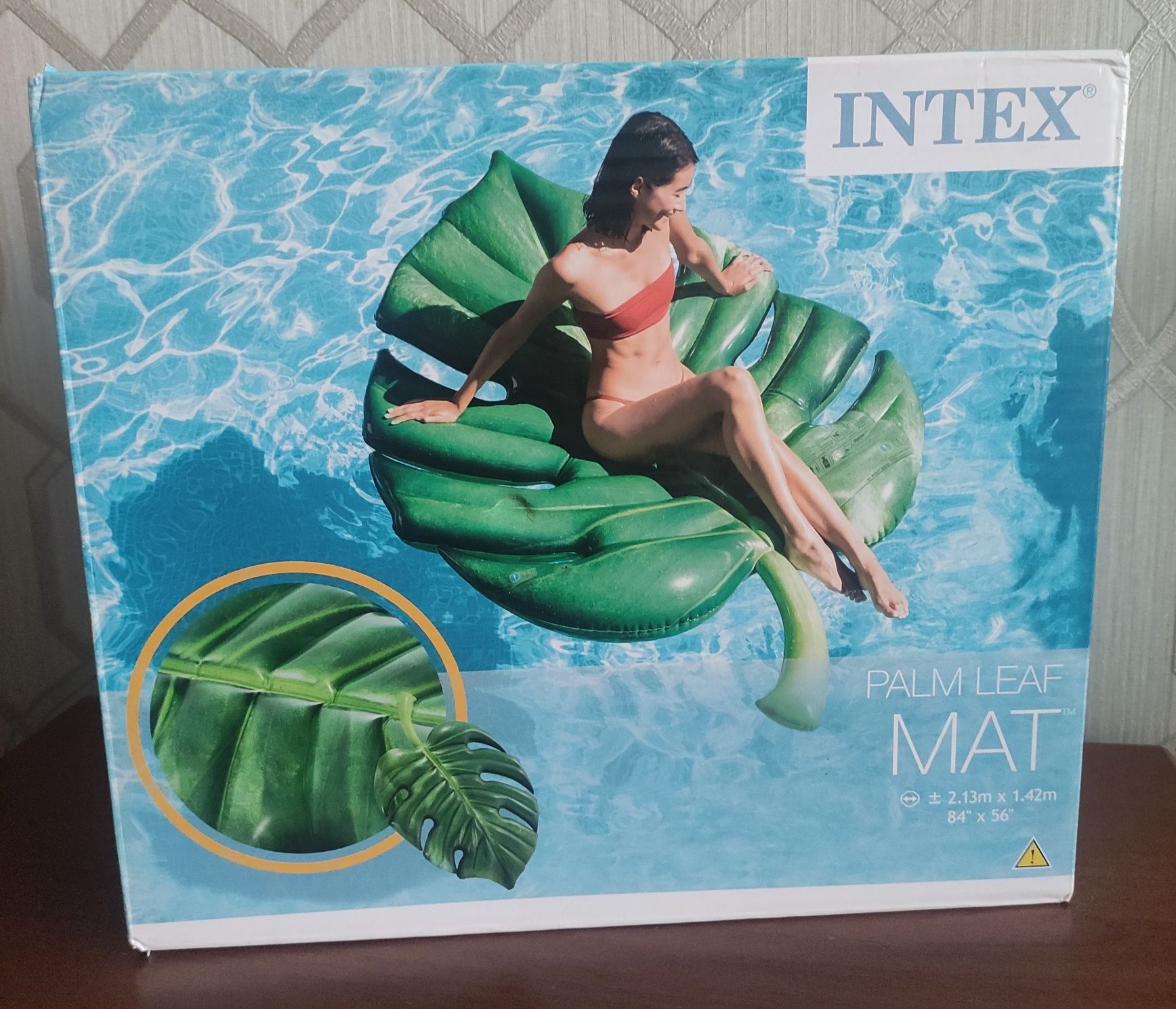 Матрац надувний Пальмовий Лист Intex