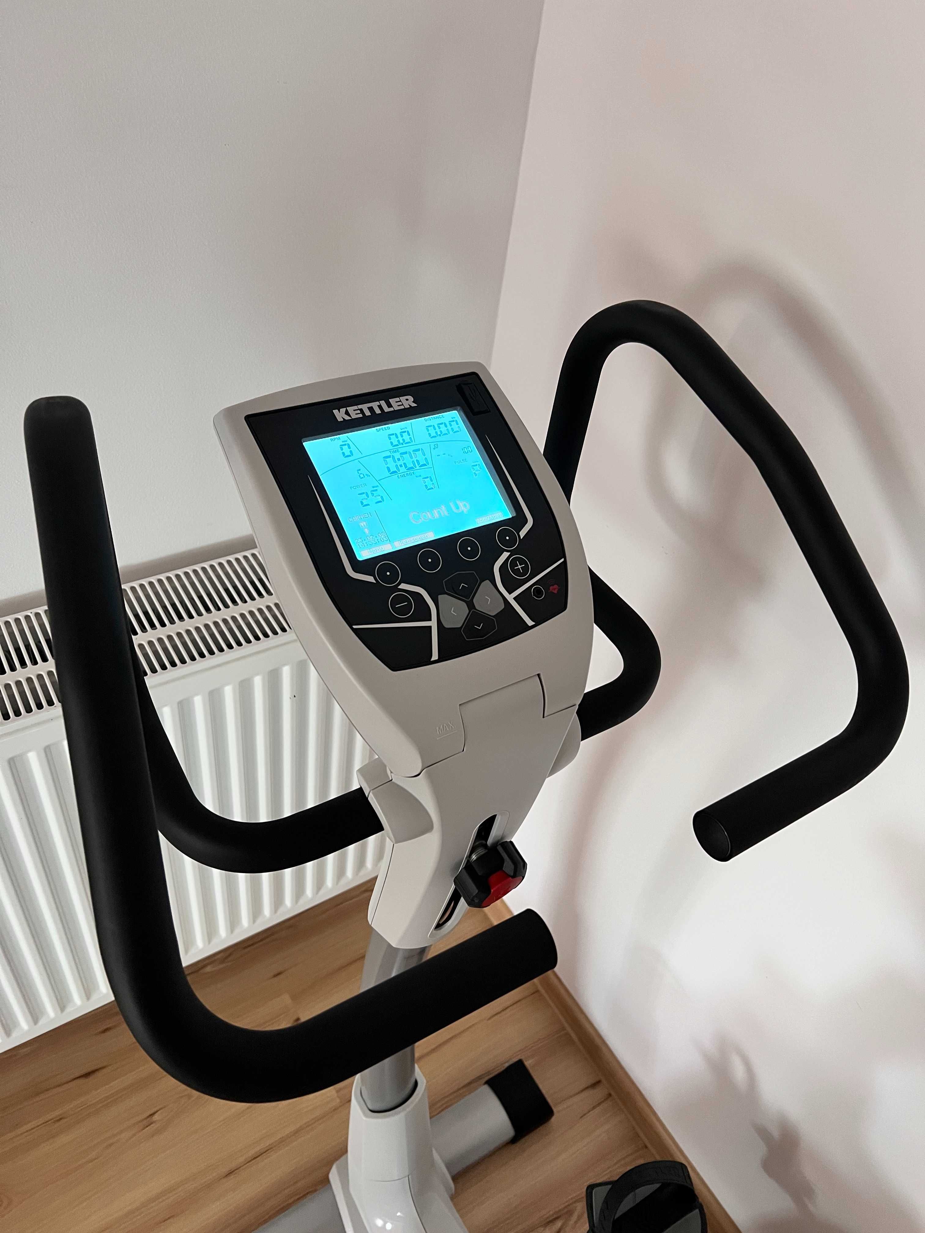 Kettler E7 rower treningowy stacjonarny wysoki model programy super st