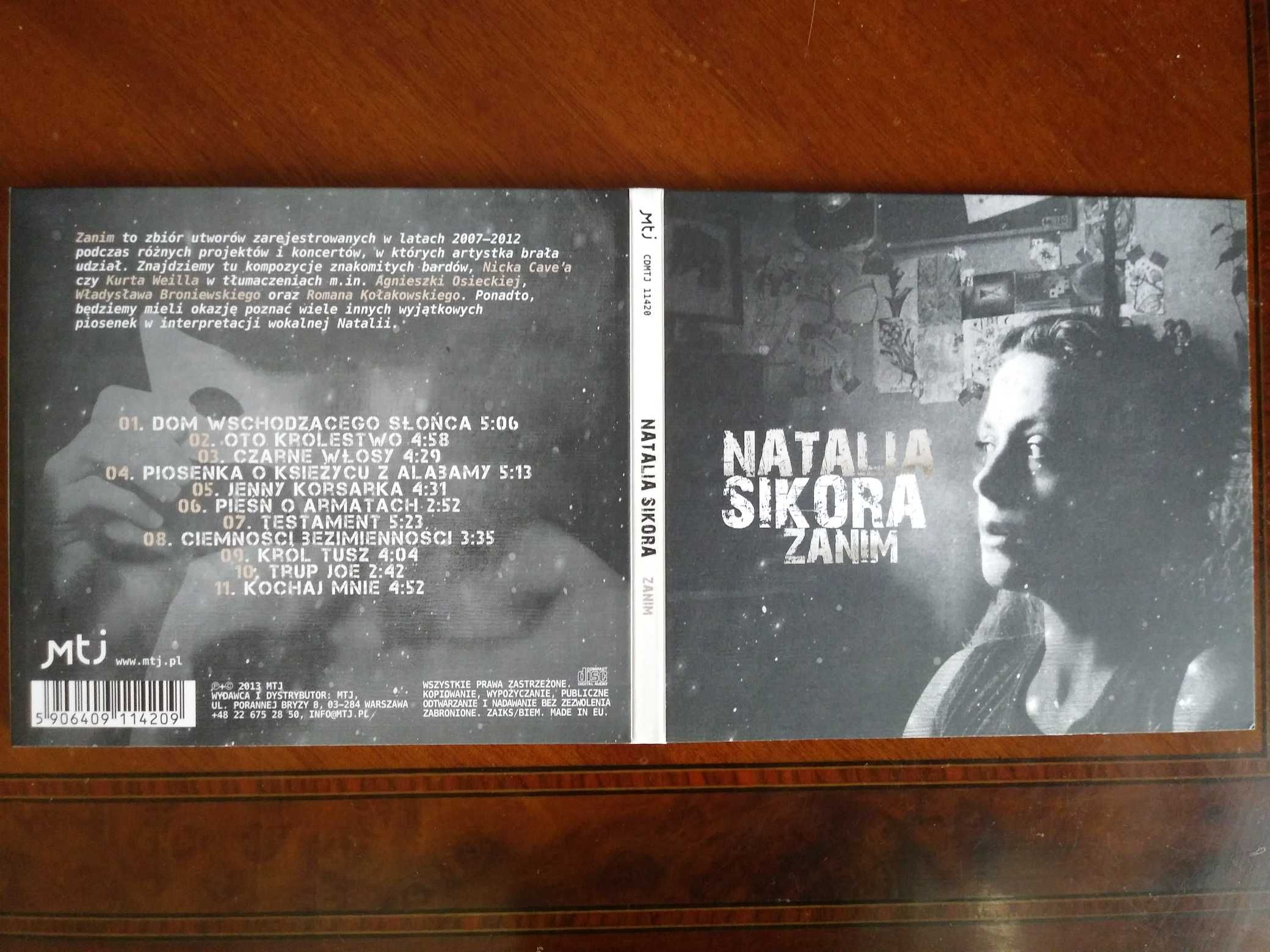 NATALIA SIKORA - CD - Zanim - wydany w formie digipacku