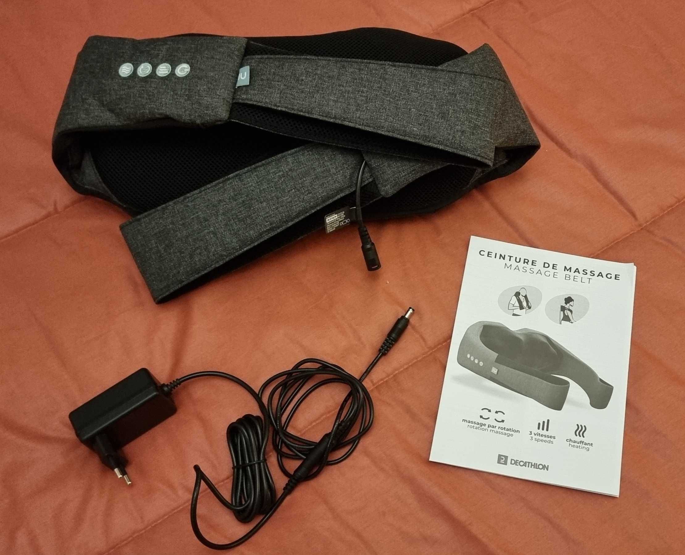 Cinto de massagens eletrónico da Decathlon