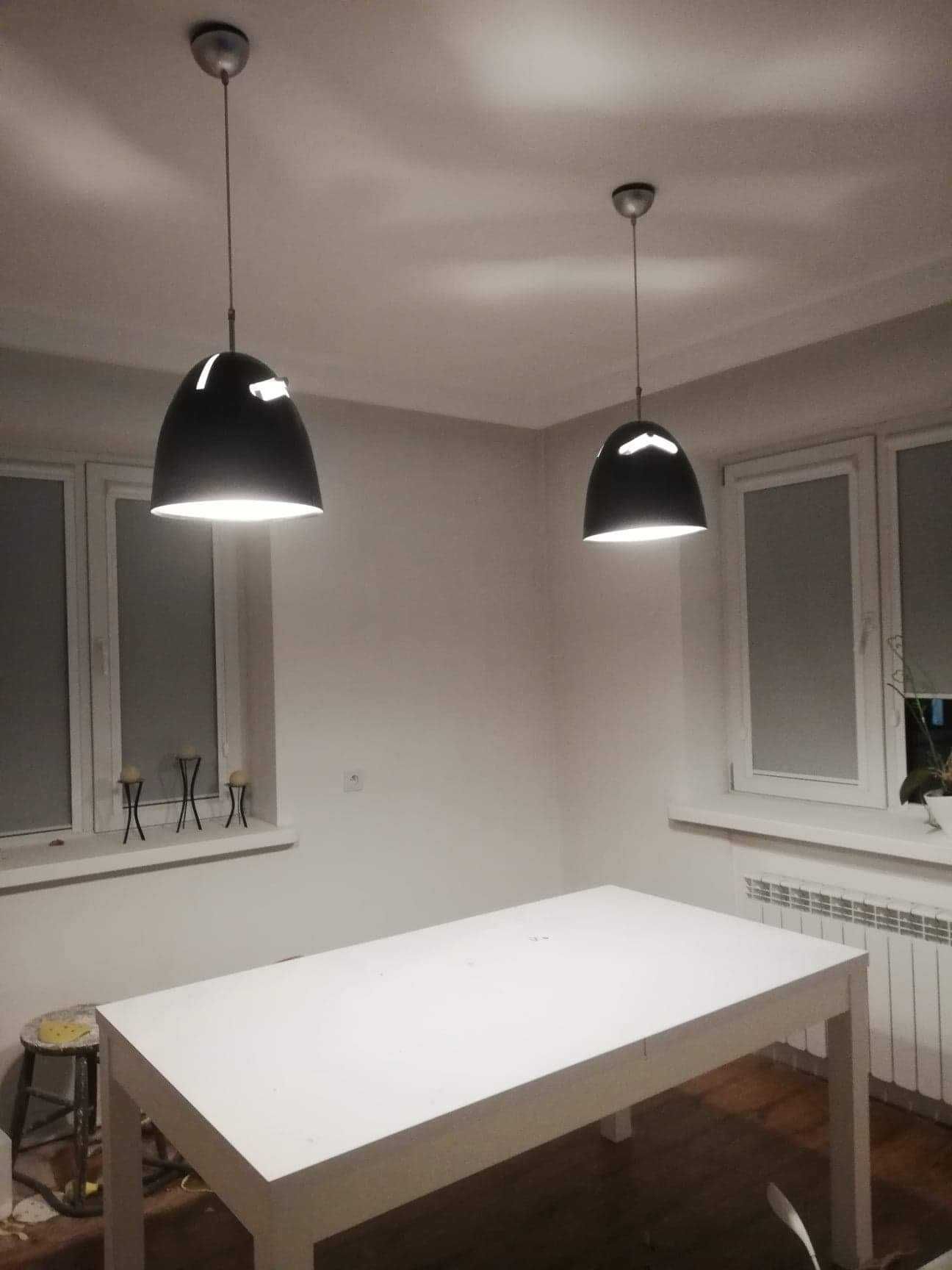 2 lampy wiszące do jadalni