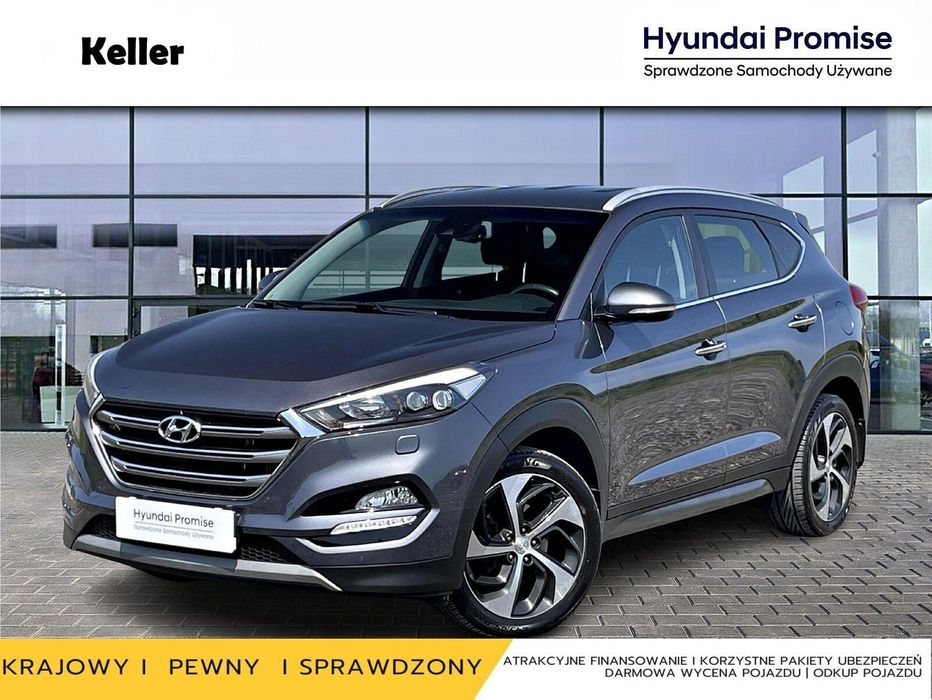Hyundai Tucson 2.0CRDI 136KM / Krajowy / STYLE / LED / Serwis ASO / Dealer Hyundai