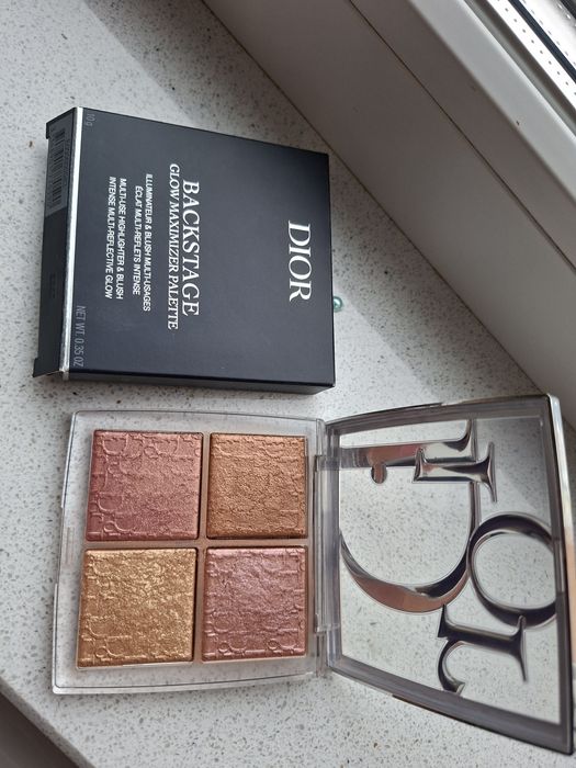 Dior Glow Maximizer Palette 005 Sunlit Amber Glow