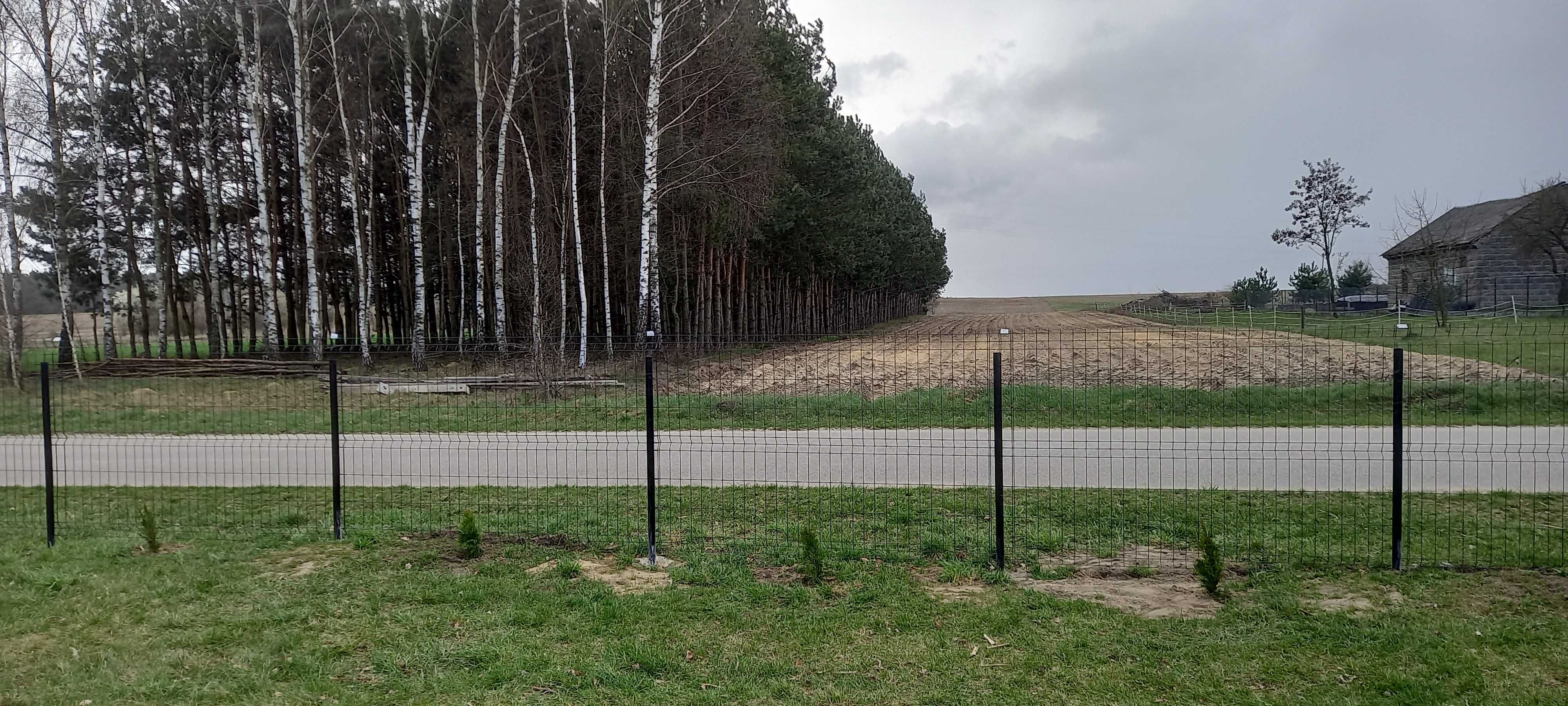 Działka budowlana z MZP blisko Siedlec w Stoku Ruskim ładna okolica