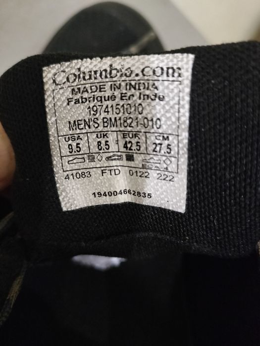 Чоловічі кросівки Columbia Facet"60 Low OutDry"р.42.5