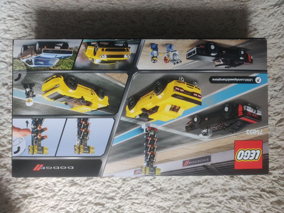 Lego Speed Champions 75893 Dodge Challenger SRT Demon i Dodge Charger