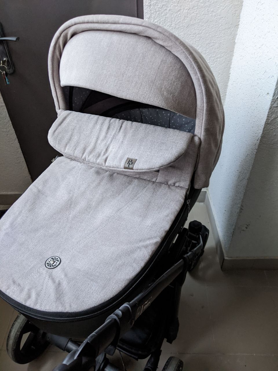 Дитяча каляска люлька з прогулянкою 2 в 1 Baby Pram