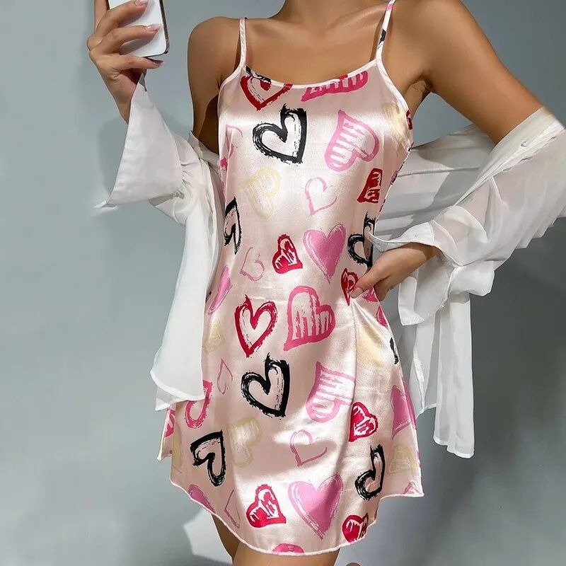 Ночная рубашка,ночнушка сорочка сексуальная розовая