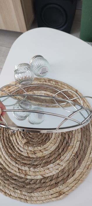 Lustro ozdoba świeczniki