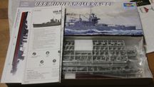 1:700 Trumpeter 05744 model krążownika ciężkiego USS Minneapolis CA-36