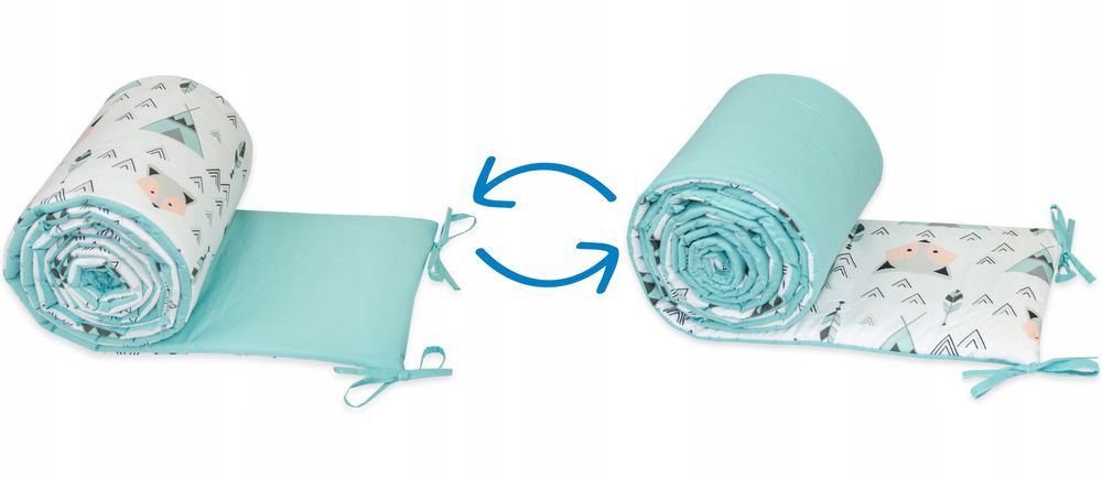 Ochraniacz 210X30 Do Łóżeczka 140X70 Super Jakość!