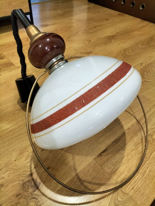 Lampa sufitowa Polam, PRL, vintage