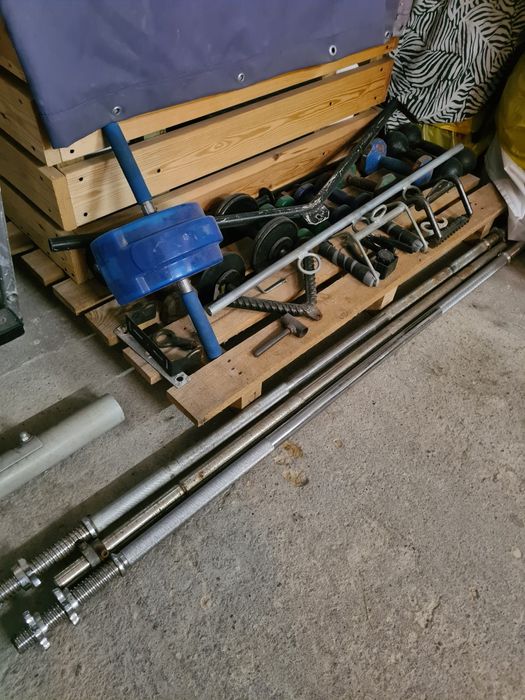 Obciążenie,sztanga,ławeczka, hantle.