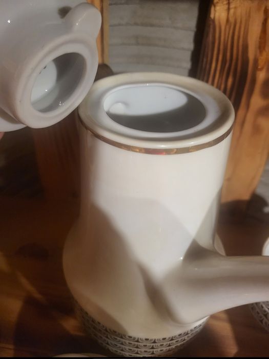 Serwis kawowy porcelana