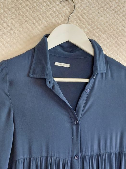 Granatowa sukienka. H&M. Rozmiar 146cm.