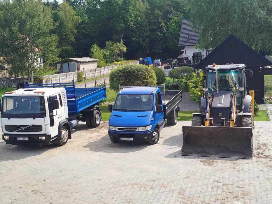 Ziemia Piasek Kruszywa Siana Czarnoziem Humus Ogrodowa TRANSPORT