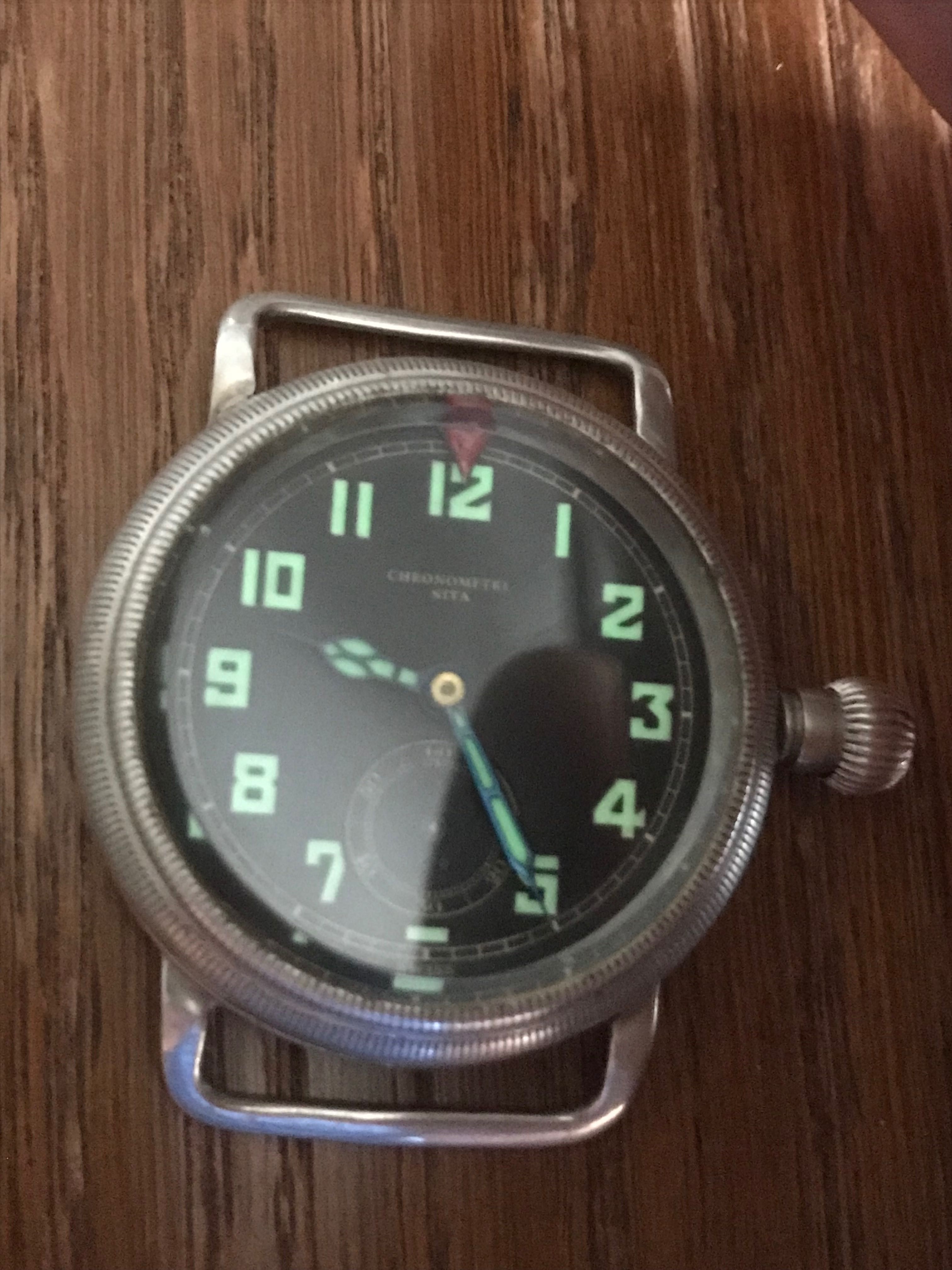 Sita chronometer zegarek Wojskowy