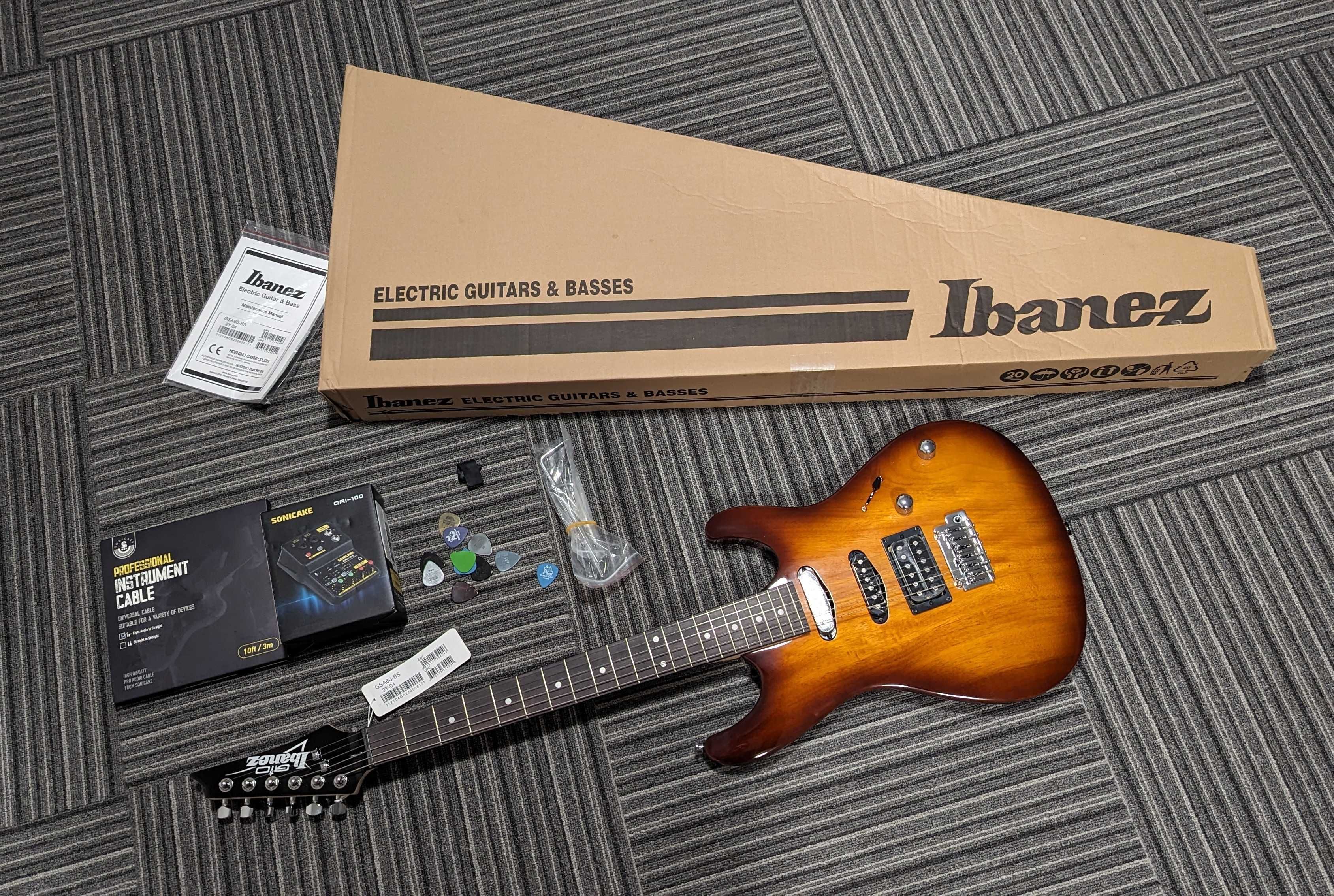 Комплект із електрогітарою Ibanez GSA60-BS