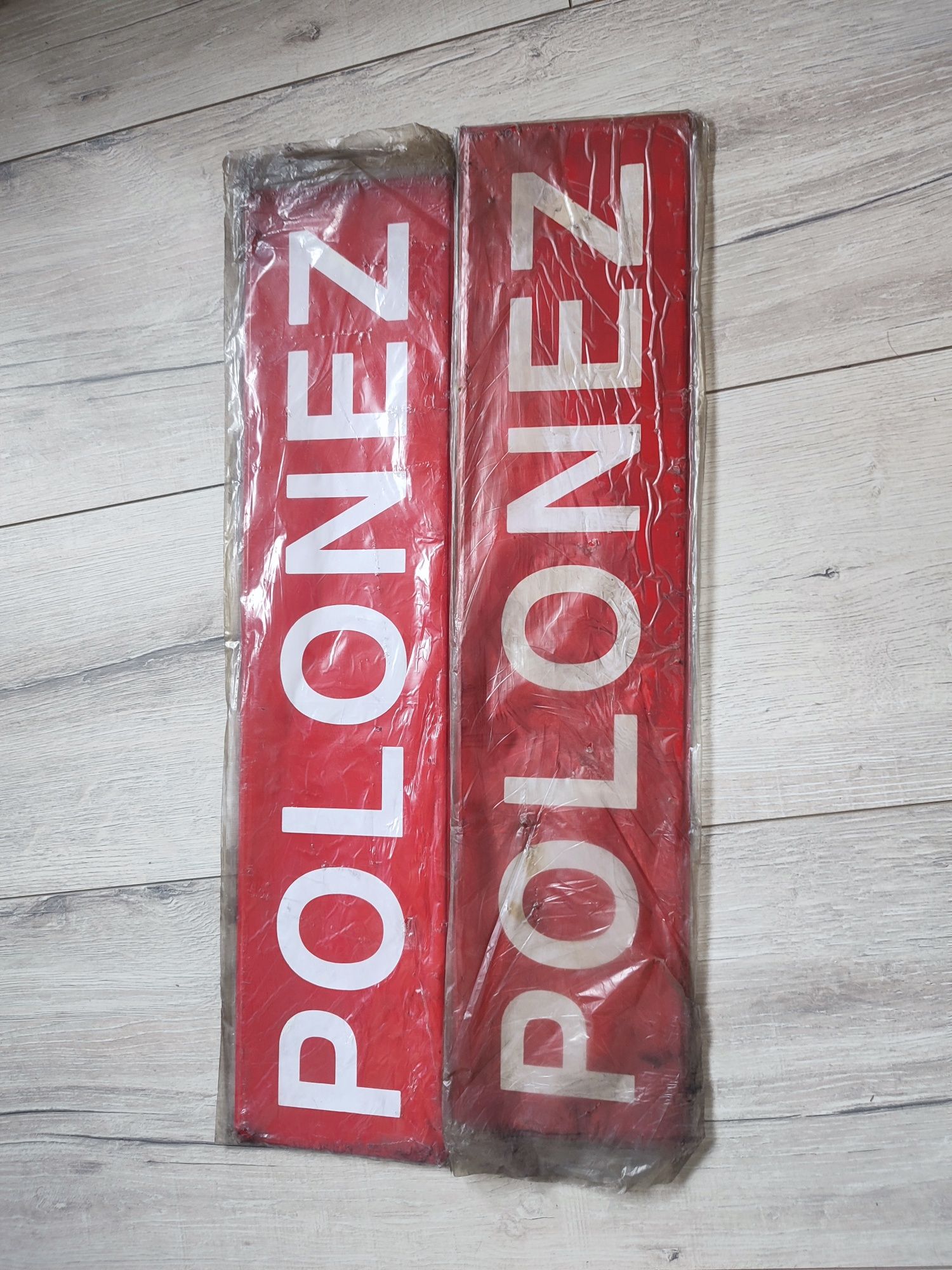 Tablice POLONEZ FSO rejestracja