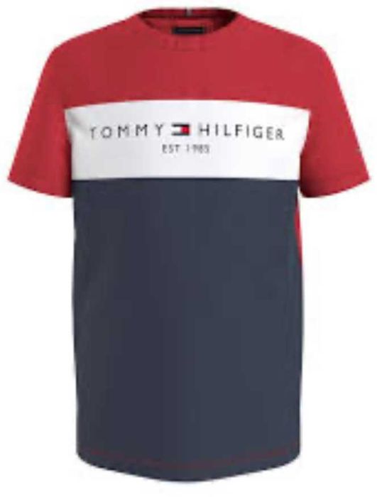 Стильная оригинальная хлопковая футболка Tommy Hilfiger р.S/XS