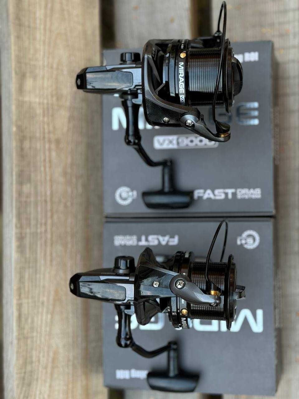 Карповая Катушка Fishing Roi Mirage VX 8000-9000 быстрый фрикцион