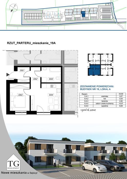 TGDEV sprzeda apartamenty na BUDZISZU 35 m2 gotowe!ostatnie,okazja