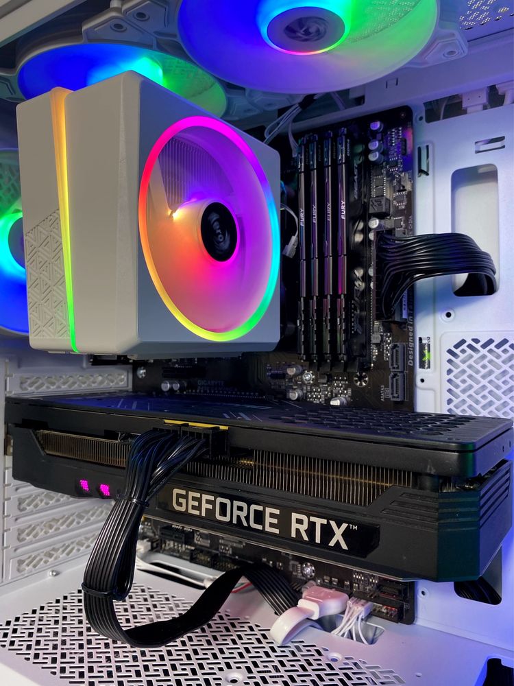 Игровой компьютер,ПК(Ryzen 5 5600,DDR4 32GB,RTX 3070Ti,M2 512GB)
