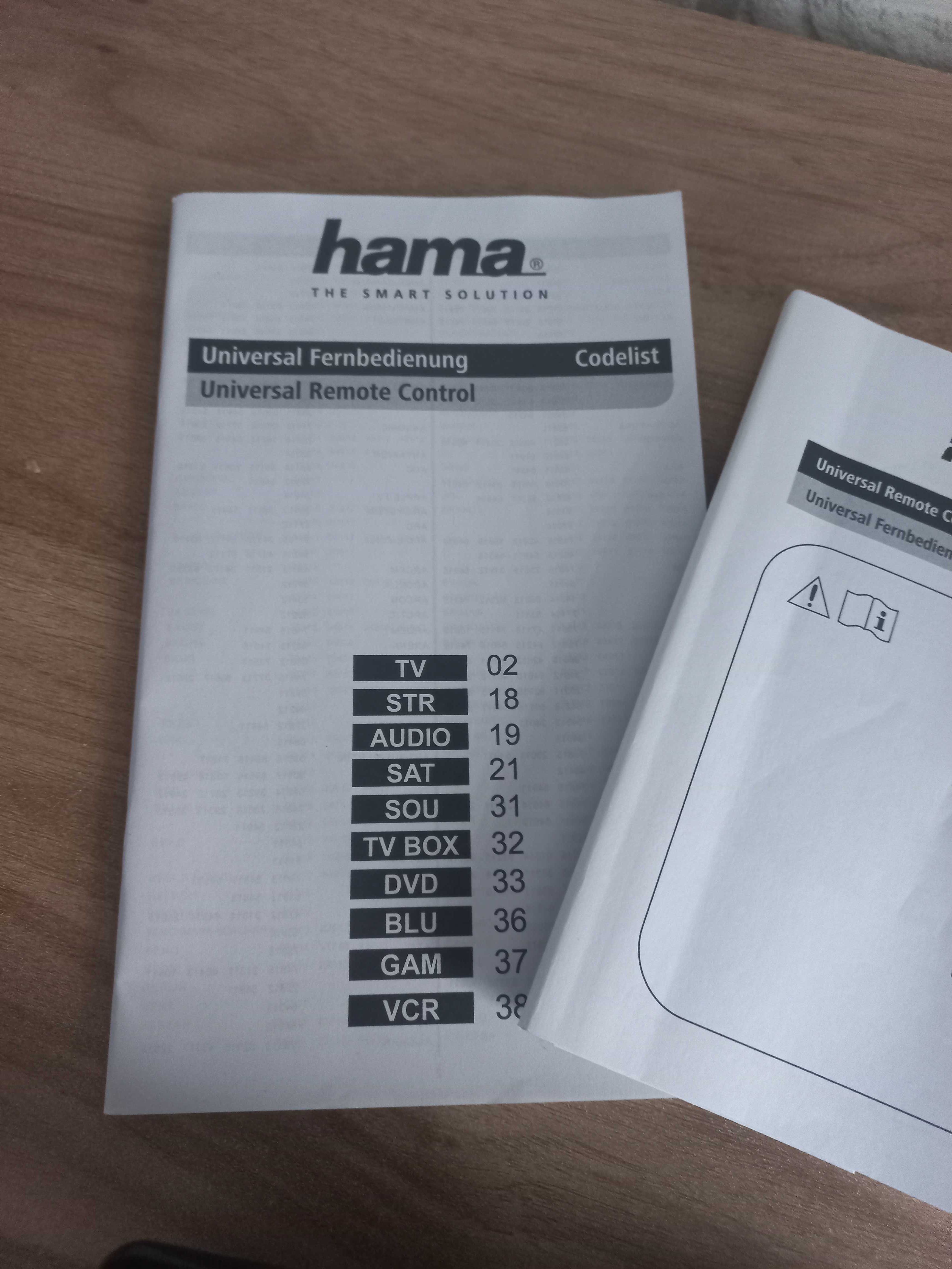 Pilot uniwersalny Hama – prostota i wygoda!