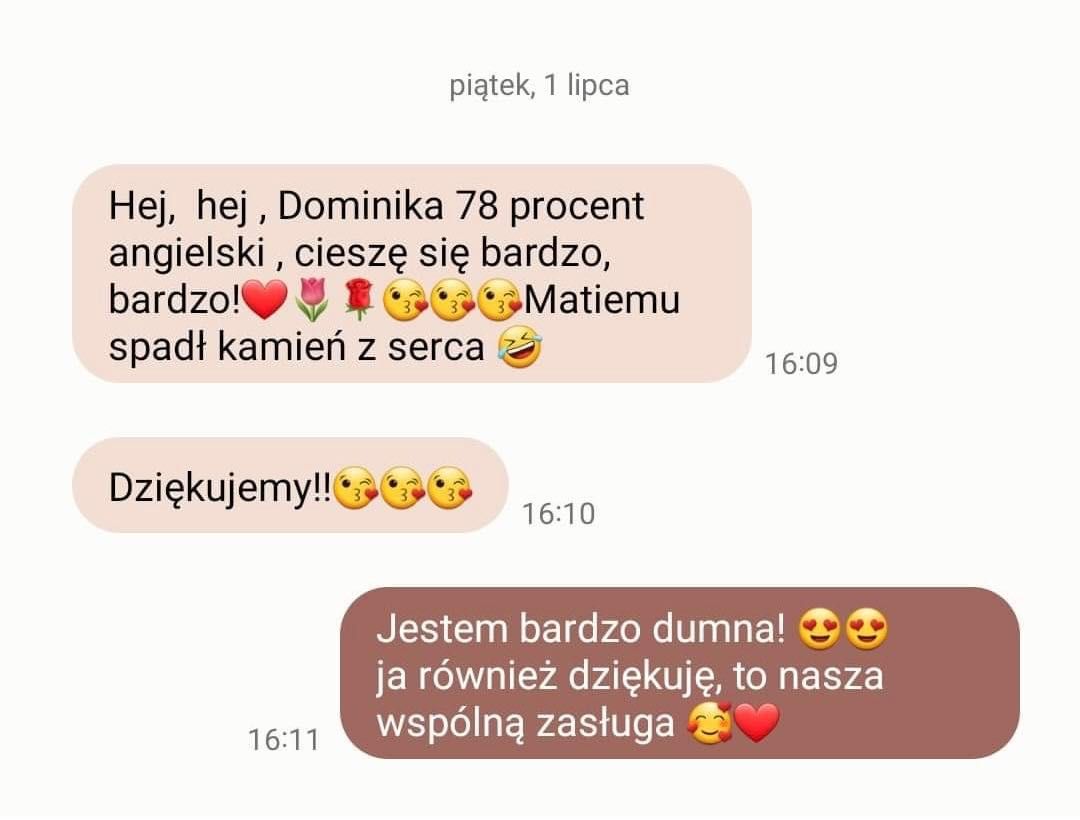 Korepetycje z j.angielskiego 60zł przygotowanie MATURA 8 kl poprawka