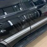 Toyota Land Cruiser 100 Дверные молдинги, темно-серые, Тойота Ленд