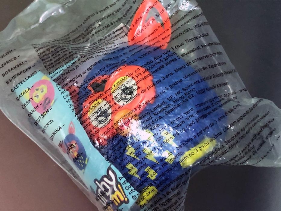 Новий запакований Furby Boom (Hasbro) McDonald's Happy Meal 2014 рік